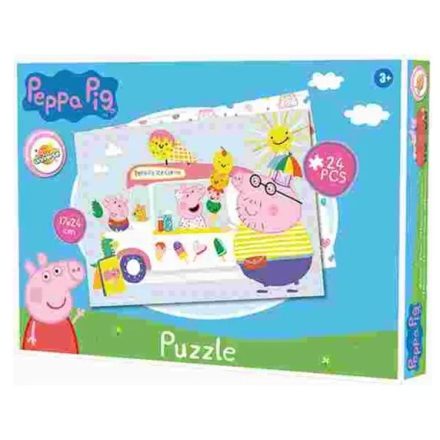 Peppa malac puzzle fagyi 24 db-os