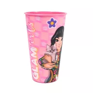 Glam Girls Team Plastična čaša s 3D efektom 480 ml