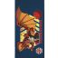 Bakugan Dragon ručnik za plažu 70x140 cm (Fast Dry)