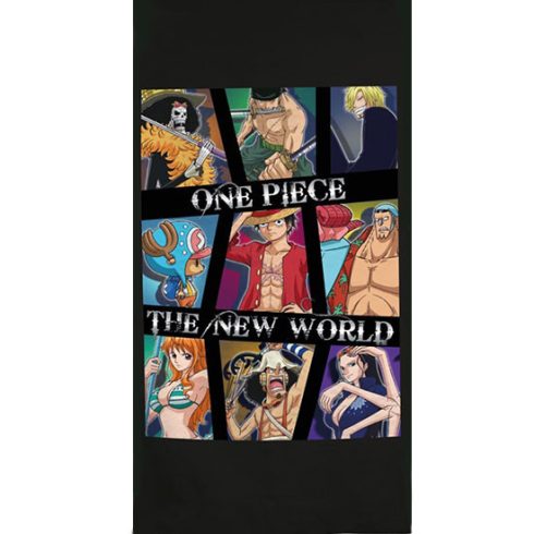 One Piece törölköző fürdőlepedő black (Fast Dry)