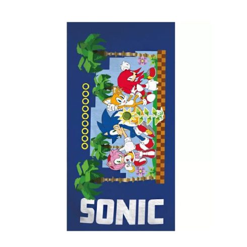 Sonic a sündisznó törölköző fürdőlepedő team (Fast Dry)