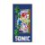 Sonic a sündisznó törölköző fürdőlepedő team (Fast Dry)