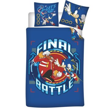   Sonic a sündisznó ágyneműhuzat 140x200cm 65x65cm (Final Bottle)