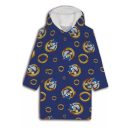 Sonic the Hedgehog Ring odrasli flis pokrivač s kapuljačom, pončo