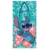   Disney Lilo i Stitch Aloha-Surfer ručnik za kupanje, plažni ručnik 70x140cm (Brzo sušenje)