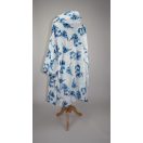 Disney Lilo i Stitch Blue topla plišana deka, pončo za 7-14 godina