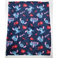 Disney Lilo i Stitch Aloha flanel deka 110x150cm