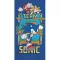 Sonic the Hedgehog Ring Team ručnik za kupanje, plažna ručnik 70x140cm (Brzo sušenje)