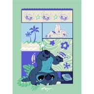 Disney Lilo i Stitch Ocean Breeze flanel pokrivač 110x150cm