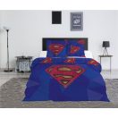 Superman Blue dvostruka, dvostruka navlaka za poplun 240×220cm, 65x65 cm