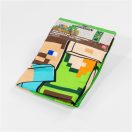 Minecraft Swordfight kupaonski ručnik, plažni ručnik 70x140cm (Brzo Sušenje)