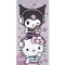 Hello Kitty Best Friend kupaonski ručnik, ručnik za plažu 70x140cm (Brzo Sušenje)