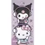 Hello Kitty Best Friend kupaonski ručnik, ručnik za plažu 70x140cm (Brzo Sušenje)