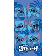   Disney Lilo és Stitch, A csillagkutya Expressions fürdőlepedő, strand törölköző 70x140cm (Fast Dry)