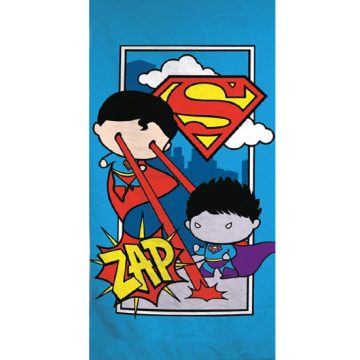 Superman törölköző fürdőlepedő laser