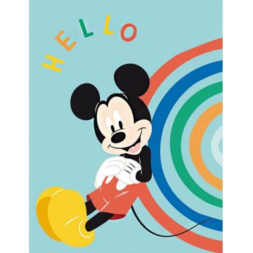 Disney Mickey polár takaró hello 100x140cm