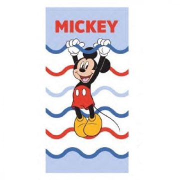 Disney Mickey törölköző fürdőlepedő wave
