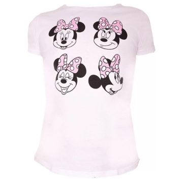 Disney Minnie női rövid póló rózsaszín L