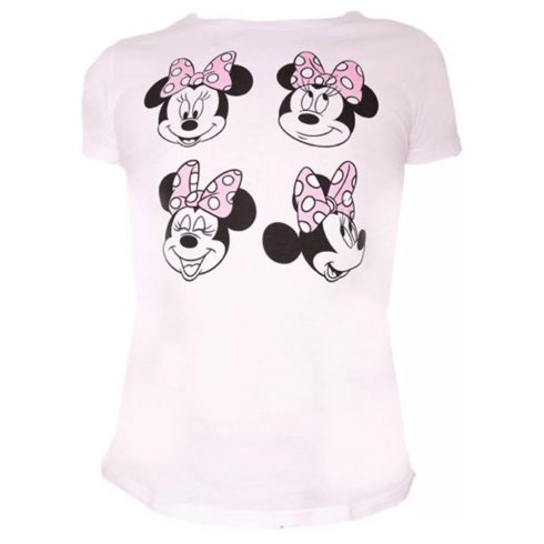 Disney Minnie női rövid póló rózsaszín L
