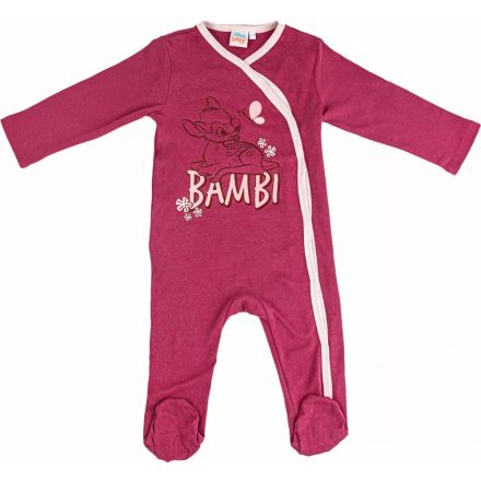 Disney Bambi baba rugdalózó pink 74/80cm