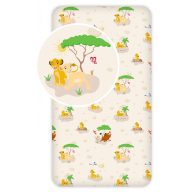Disney Kralj lavova Trees gumena plahta 90x200 cm