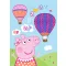 Peppa malac Hot Air Balloon polár takaró 100x140cm