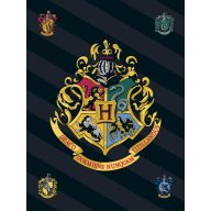 Harry Potter Black flis deka 100x140cm