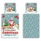 Božić Snowing i set posteljine 140×200cm, 70×90 cm