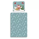 Božić Snowing i set posteljine 140×200cm, 70×90 cm