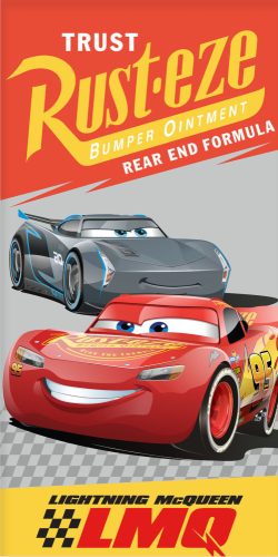 Disney Verdák törölköző fürdőlepedő rusteze70x140cm