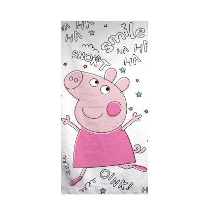 Peppa malac törölköző fürdőlepedő snort 70x140cm