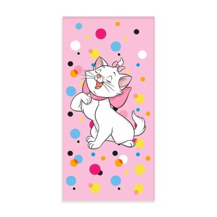 Disney Marie cica törölköző fürdőlepedő bubbles 60x120cm