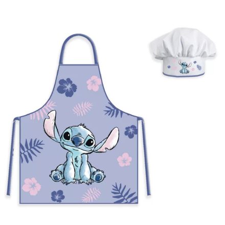 Disney Lilo és Stitch gyerek kötény szett purple 3-6év 