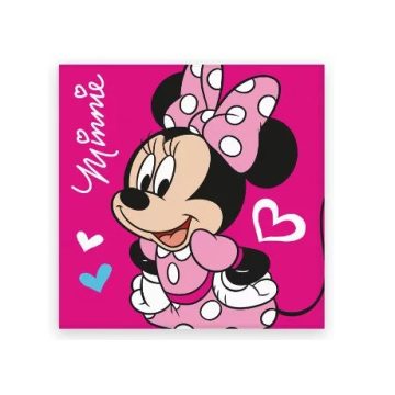 Disney Minnie kéztörlő, pink 30x30 cm