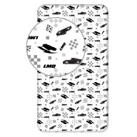 Disney Auti LMQ gumena plahta 90x200 cm