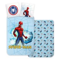  Spider-Man Light Blue dječja posteljina za vrtić 100×135 cm, 40×60 cm