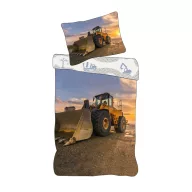 Gradilište Sunset Loader posteljina 140×200cm, 70×90 cm