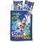 Sonic the Hedgehog Turbo dječja posteljina za jaslice 100×135cm, 40×60 cm