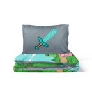Minecraft Animals and Mobs posteljina 140×200cm, 70×90 cm