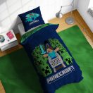 Minecraft Game Over Creepers posteljina set 140×200 cm, 70×90 cm