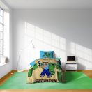 Minecraft Sand Castles navlaka za posteljinu 140×200cm, 70×90 cm