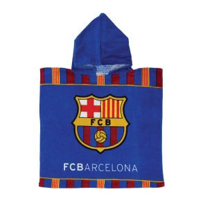 FC Barcelona strand törölköző poncsó 50x100 cm