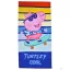 Peppa malac Turtley Cool fürdőlepedő, strand törölköző 70x140cm