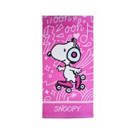 Snoopy Skate kupaonski ručnik, plažni ručnik 70x140cm