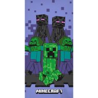   Minecraft Purple Attack kupaonski ručnik, plaža ručnik 70x140cm