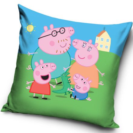 Peppa malac párnahuzat 40x40 cm család