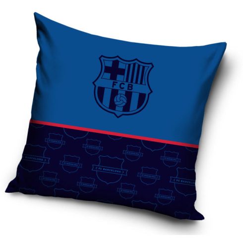FCB, FC Barcelona párnahuzat 40x40 cm kék