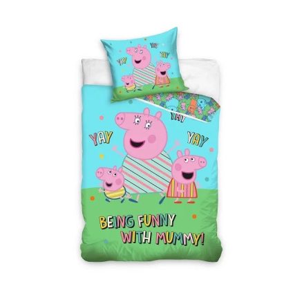 Peppa malac ágyneműhuzat funny 140×200cm 70×90cm 