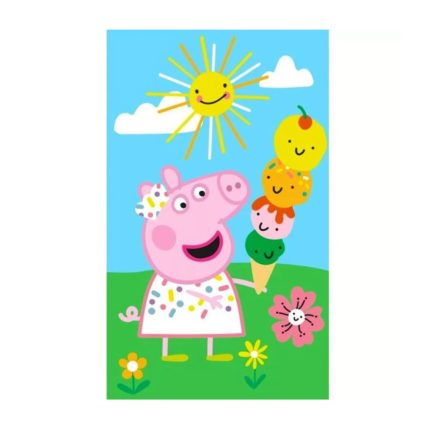 Peppa malac kéztörlő törölköző 30x50 cm (Summer)