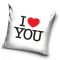 Ljubav White I love you jastučnica 40x40 cm